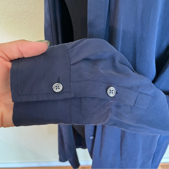 Navy Blue Hudson North Belted Short Dress - Picture 13 of 14